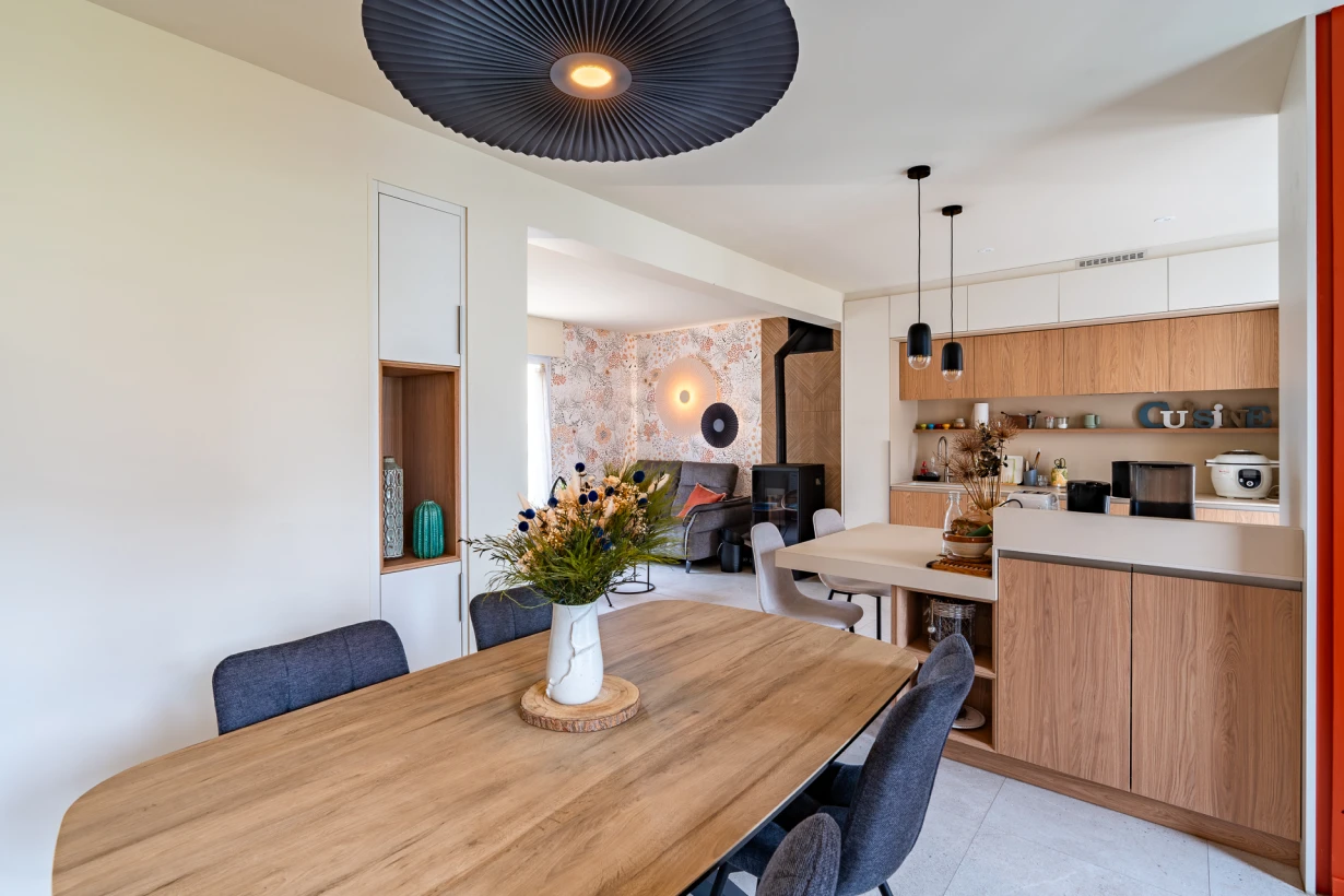 Amil M Design Architecte Dinterieur Brest Vue S Jour Et Cuisine 1 1x